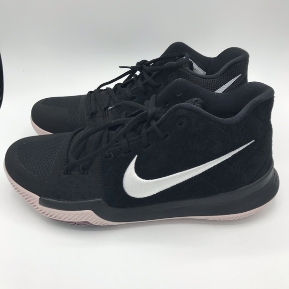 kyrie 3 black suede